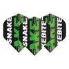 RED DRAGON Hardcore Peter Wright - Snakebite Green Flights (3 Sets per Pack) view 2