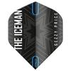 Hardcore Gerwyn Price - Black & Grey Snowflake Logo Flights (3 Sets per Pack) view 4
