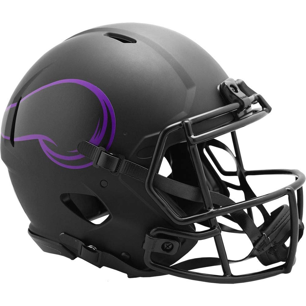 Riddell Minnesota Vikings Helmet Authentic Full Size Speed Style Eclipse Alternate
