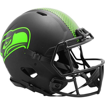 Riddell Seattle Seahawks Helmet Authentic Full Size Speed Style Eclipse Alternate