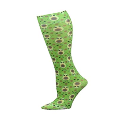 Hocsocx Avocado Obsession Performance Liner Socks Moisture Wicking Protection for Field Hockey Soccer