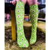 Hocsocx Avocado Obsession Performance Liner Socks Moisture Wicking Protection for Field Hockey Soccer view 3