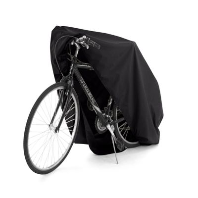 Covermates Bicycle Cover - Heavy-Duty Polyester, Weather Resistant, Elastic Hem, Power Sports Covers, Black
