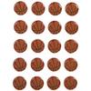 Shiny Basketball 3D Stickers - 20 Pieces view 1
