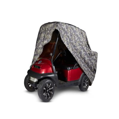 Covermates Golf Cart Cover - Light Weight Polyester, Weather Resistant, Drawcord Hem, Power Sports Covers, Camo