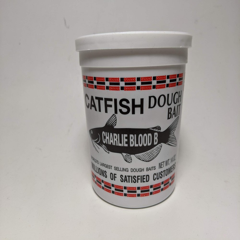 Catfish Charlie Dough Bait 14oz (Type B Blood Dough Bait)