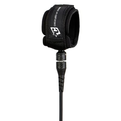 Creatures of Leisure ICON Shortboard Leash - 8 FT - Black