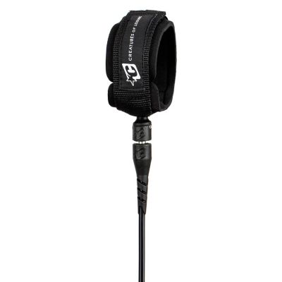 Creatures of Leisure ICON Shortboard Leash - 9 FT - Black