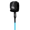 Creatures of Leisure ICON Shortboard Leash - 8 FT - Blue Black view 1