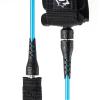 Creatures of Leisure ICON Shortboard Leash - 8 FT - Blue Black view 2