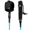Creatures of Leisure ICON Shortboard Leash - 8 FT - Blue Black view 4