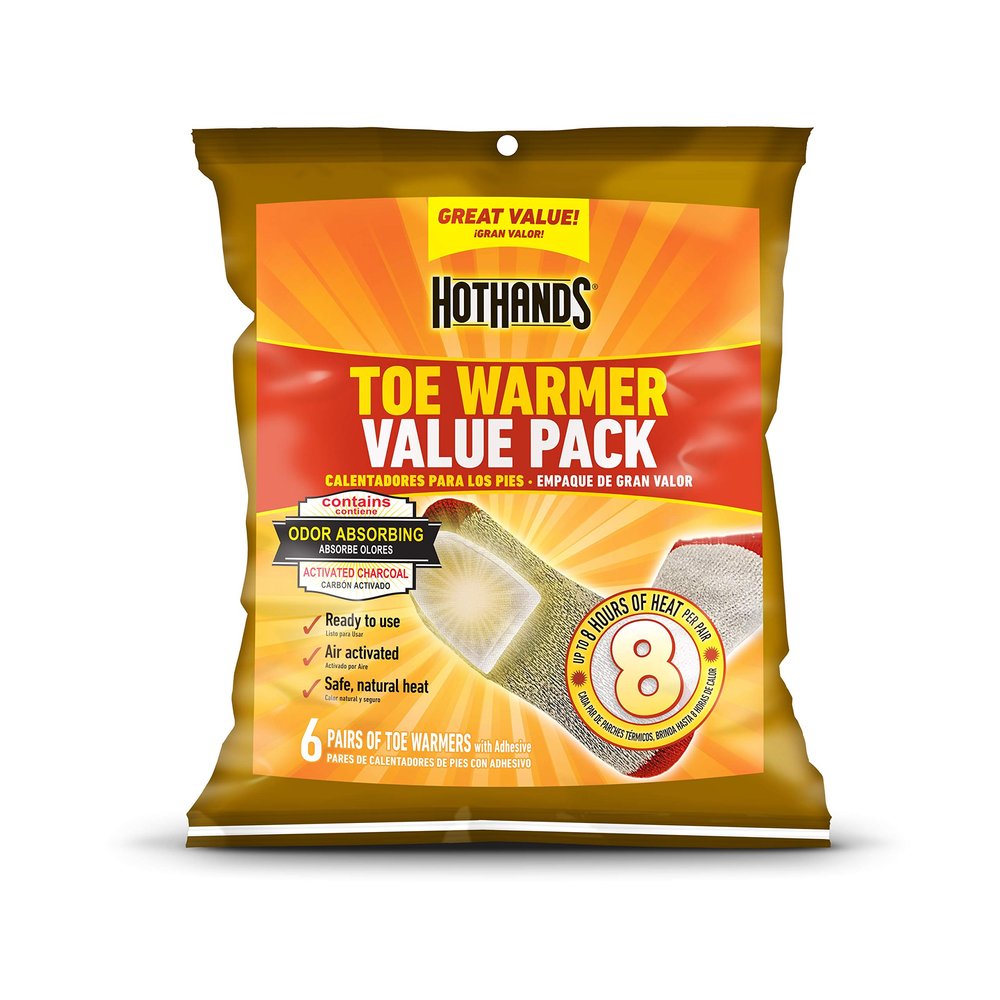 HotHands Toe Warmers 6 Count Value Pack