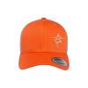 Love Sketches Embroidered Swordfish Trucker Hat | Adjustable Snapback Cap | Mesh Back Men and Women (Orange/Khaki-kh) view 2