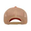 Love Sketches Embroidered Swordfish Trucker Hat | Adjustable Snapback Cap | Mesh Back Men and Women (Orange/Khaki-kh) view 4