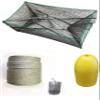 KUFA Sports Galvanized Steel Foldable Prawn Trap with Prawn Trap Accessory Combo (S32+PNQ1) view 1
