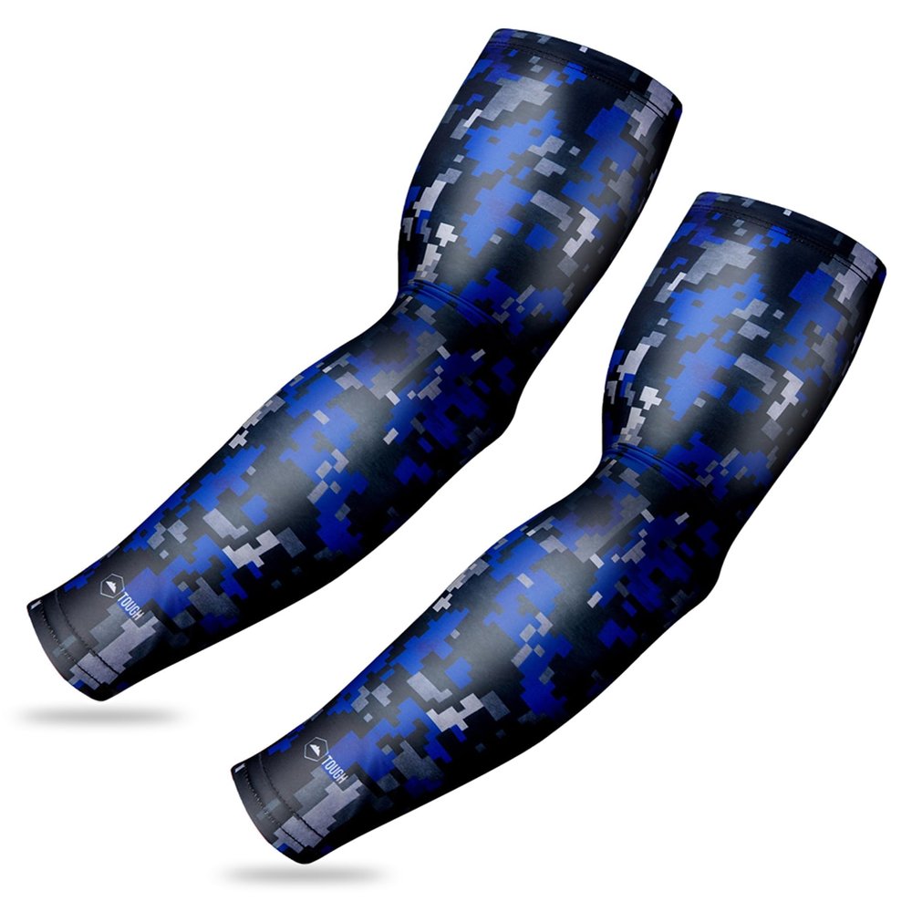 Tough Outdoors Baseball Arm Sleeve Youth & Adults - Compression Arm Sleeves for Kids Boys & Girls Men & Women - Football