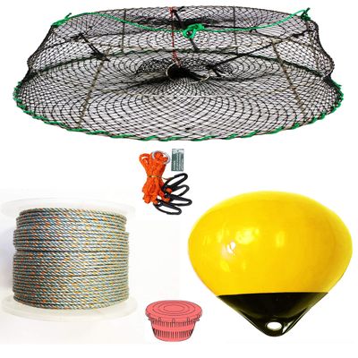 KUFA Sports Tower Style Prawn Trap with Prawn Trap Accessory Combo(CT77+PAL30Y+HA2)