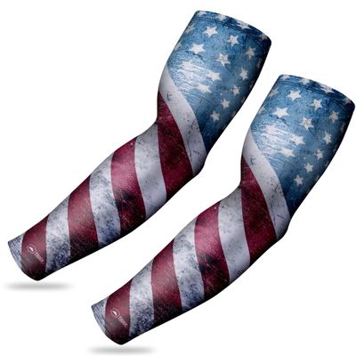 Tough Outdoors Baseball Arm Sleeve Youth & Adults - Compression Arm Sleeves for Kids Boys & Girls Men & Women - Football