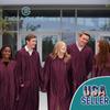 Endea Church Shiny Choir Robe (42 (4'9" - 4'11"), Maroon) view 2