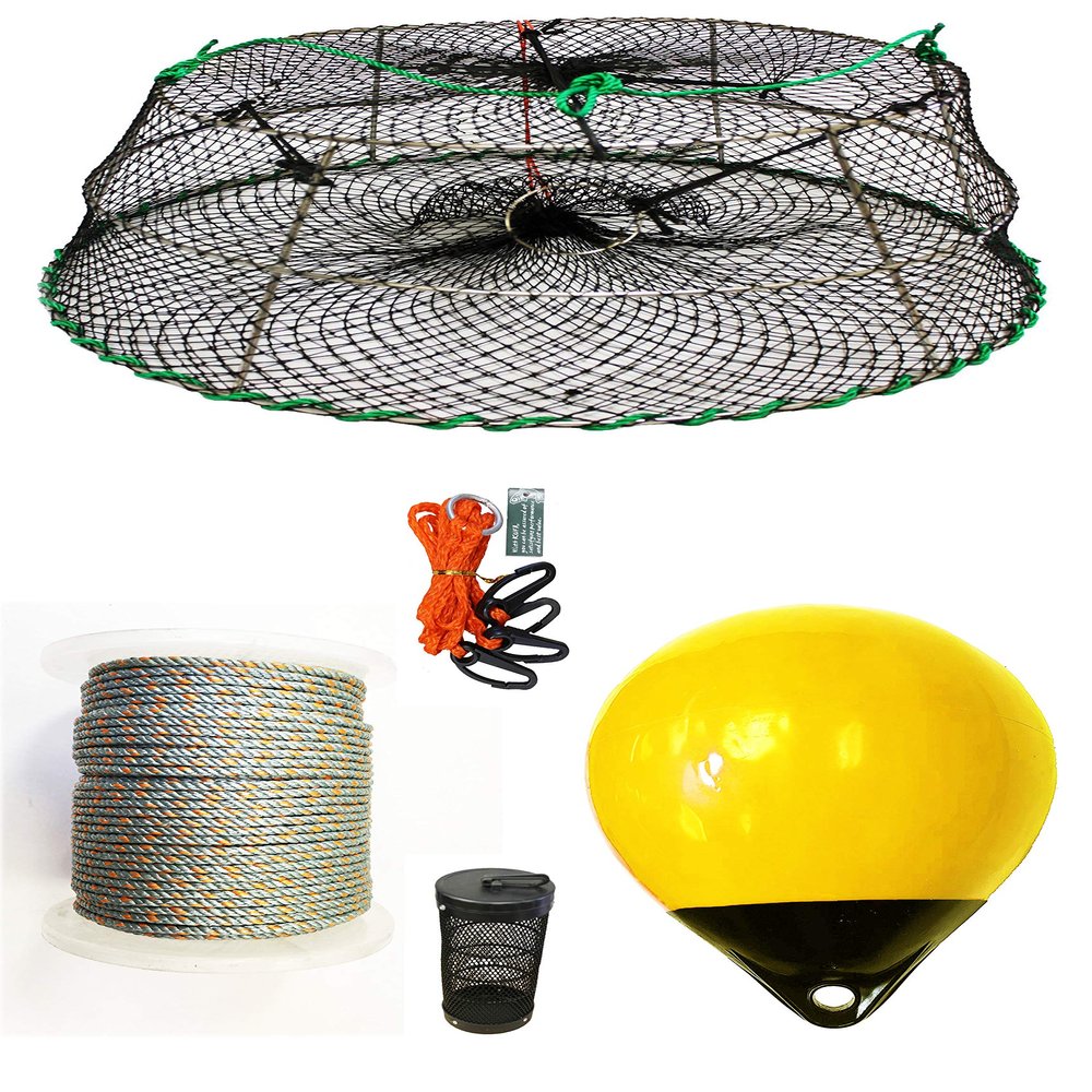 KUFA Sports Tower Style Prawn Trap with Prawn Trap Accessory Combo(CT77+PHL38Y+HA2)