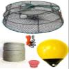 KUFA Sports Tower Style Vinyl Coated Prawn Trap with Prawn Trap Accessory Combo(CT79+PAL30Y+HA2) view 1