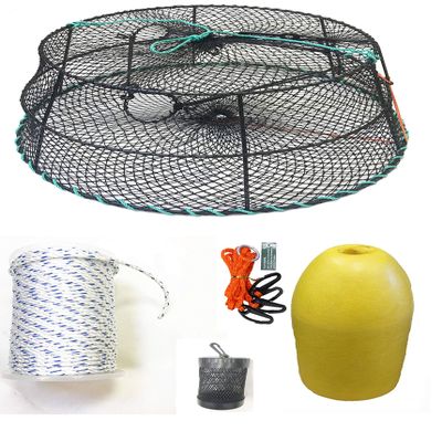 KUFA Sports Vinyl Coated Tower Style Prawn Trap with Prawn Trap Accessory Combo (CT79+PNS3+HA2)