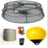 KUFA Sports Vinyl Coated Tower Style Prawn Trap with Prawn Trap Accessory Combo(CT79+PHL30Y+HA2) view 1