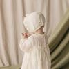 Baby Girl Toddlers Breathable Lacy Bonnet Eyelet Cotton Adjustable Sun Protection Hat view 3