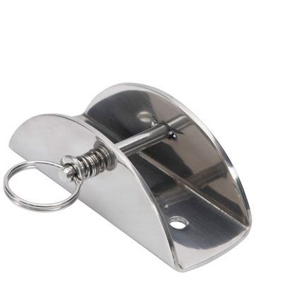 Lewmar Boat Anchor Lock for Anchors up to 55 lbs., Stainless Steel, for 3/8" Chains or Shackles, Fits Bow Rollers on Boats 20-50', 1/4" Diameter Captive Pin