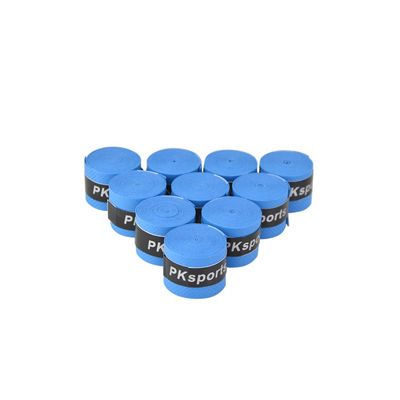 AMEYXGS Overgrip Sweatband Bow Handle Absorb Sweat Non-SlipGrip Stretchy Tape Band Self Adhesive Sticky (3 Pack Blue)