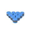 AMEYXGS Overgrip Sweatband Bow Handle Absorb Sweat Non-SlipGrip Stretchy Tape Band Self Adhesive Sticky (3 Pack Blue) view 1