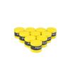 AMEYXGS Overgrip Sweatband Bow Handle Absorb Sweat Non-SlipGrip Stretchy Tape Band Self Adhesive Sticky (3 Pack Yellow) view 1