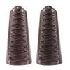 AZORA Leather Gauntlet Wristband Medieval Bracers Wrist Band Buckle Wide Bracer Arm Armor Cuff 2 Pcs (LB002-BROWN) view 2