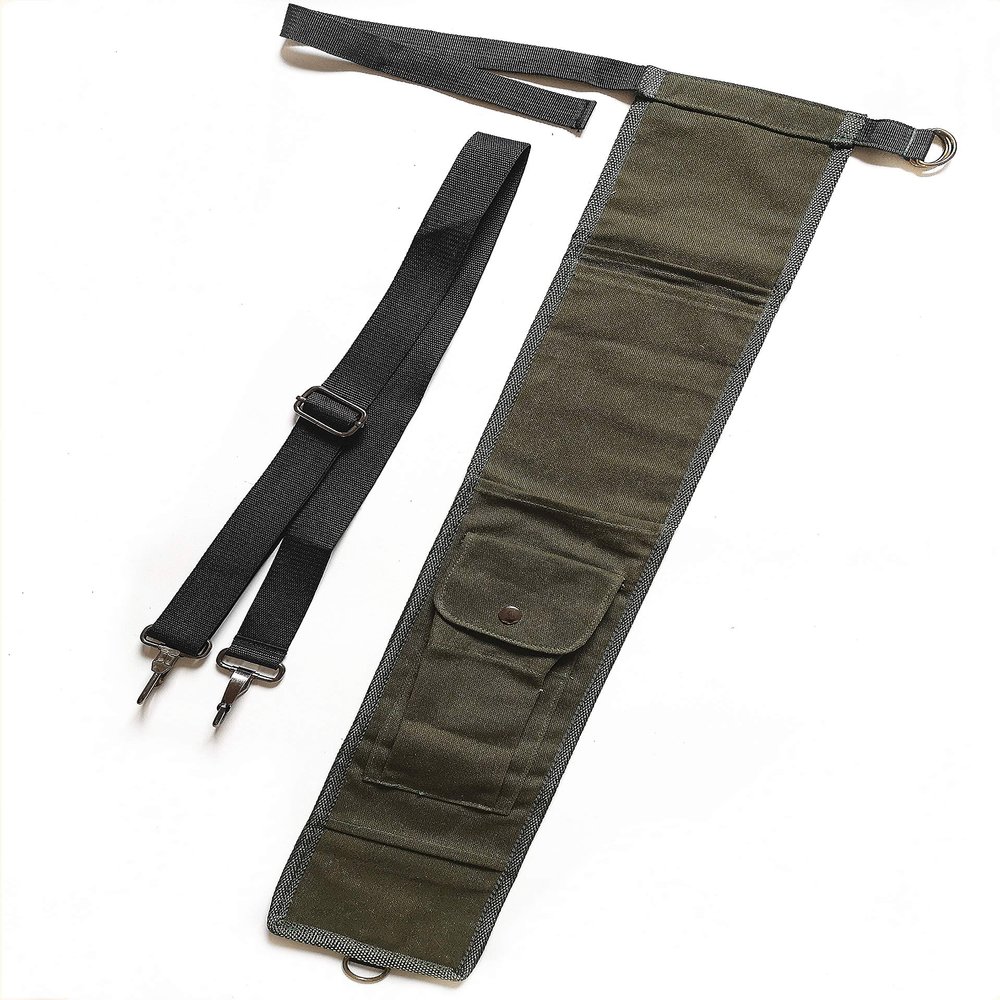 TIPU Axe and Saw Sling, Agawa Saw Bag, Bucksaw Bag, Canvas Sheath for BOREAL21 Folding Bow Saw