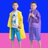 Acamifashion Children Raincoat Kids Impermeable Cover Poncho Rainwear Waterproof Hooded Capa - Purple view 3