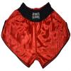 Retro Muay Thai Short (Short Cut) - 6 Colors (Red, Small) view 2