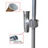 Brocraft Boat T-TOP Rod Holder/Clamp-On Rod Holder - Silver Aluminum - Degree Adjustable - Fits 1" to 2" O.D. Pipe view 4