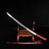 GLW 1060 High Carbon Steel Fully Handmade Functional Real Katana Full Tang Blade Japanese Samurai Sword Home Decoration Very Sharp view 2
