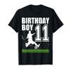 11 Year Old Soccer Birthday Party Theme 11th Gift For Boy T-Shirt view 1