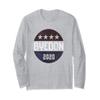Joe Biden Vintage Anti-trump President 2020 Gift ByeDon 2020 Long Sleeve T-Shirt view 1