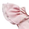 Agoky Kids Girls Short Ruffle Sleeves Classic Ballet Dance Tutu Dress Gymnastics Leotard Pink 12-14 view 3