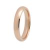 CROWNAL 1mm 2mm 3mm 4mm 5mm 6mm 7mm 8mm Tungsten Silver/Yellow Gold/Rose Gold/Black Wedding Band Ring Men Women Plain Dome Polished Comfort Fit Size 3 To 17 (Rose Gold 5mm,9) view 1