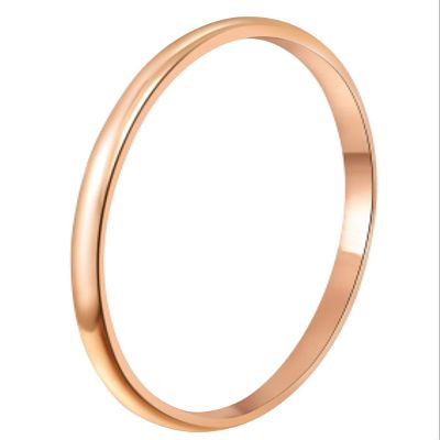 CROWNAL 1mm 2mm 3mm 4mm 5mm 6mm 7mm 8mm Tungsten Silver/Yellow Gold/Rose Gold/Black Wedding Band Ring Men Women Plain Dome Polished Comfort Fit Size 3 To 17 (Rose Gold 1mm,9)