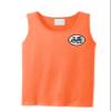 ALLNTRENDS Men's Tank Top Training Symbol Cool Gym Workout Top (S, Orange) view 4