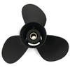 ARKDOZA 3 Blades Aluminum Propeller for Tohatsu Nissan 35/40/50HP Outboard Motor with 13 Spline Tooth Pressed in Rubber Hub 11.5x10 view 2