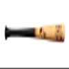 BamBooBat BYINNACLE Sports Equipment INC. Adult Hybrid Bamboo & Maple Baseball Bat with Rubberized Coated Handle, Black Handle/Natural Barrel, 32", HBBN271-HY32 view 1