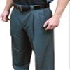 Smitty | BBS-396 | 4-Way Stretch Baseball Umpire Pleated Plate Pants with Expander Waistband | Charcoal Grey | Elite Official's Choice! (30) view 1