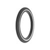 Alta Bicycle Tire Innova 16" x 1-3/4" Tire Slick Bike Tread Style Fits 7 Rims (Black/White) view 1