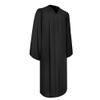 Endea Church Matte Choir Robe (45XL (5'0" - 5'2") Fullfit, Black)