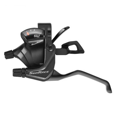 SunRace M933 V Brake/Trigger Shifter STM933 Left 3s V Brake Black 212g - STM933.L300.0S0.BX